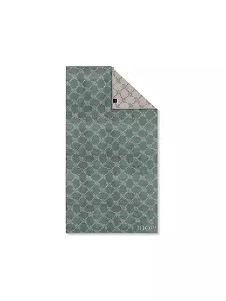 JOOP | Handtuch "Cornflower" 80x150cm (silber) | hellgrün